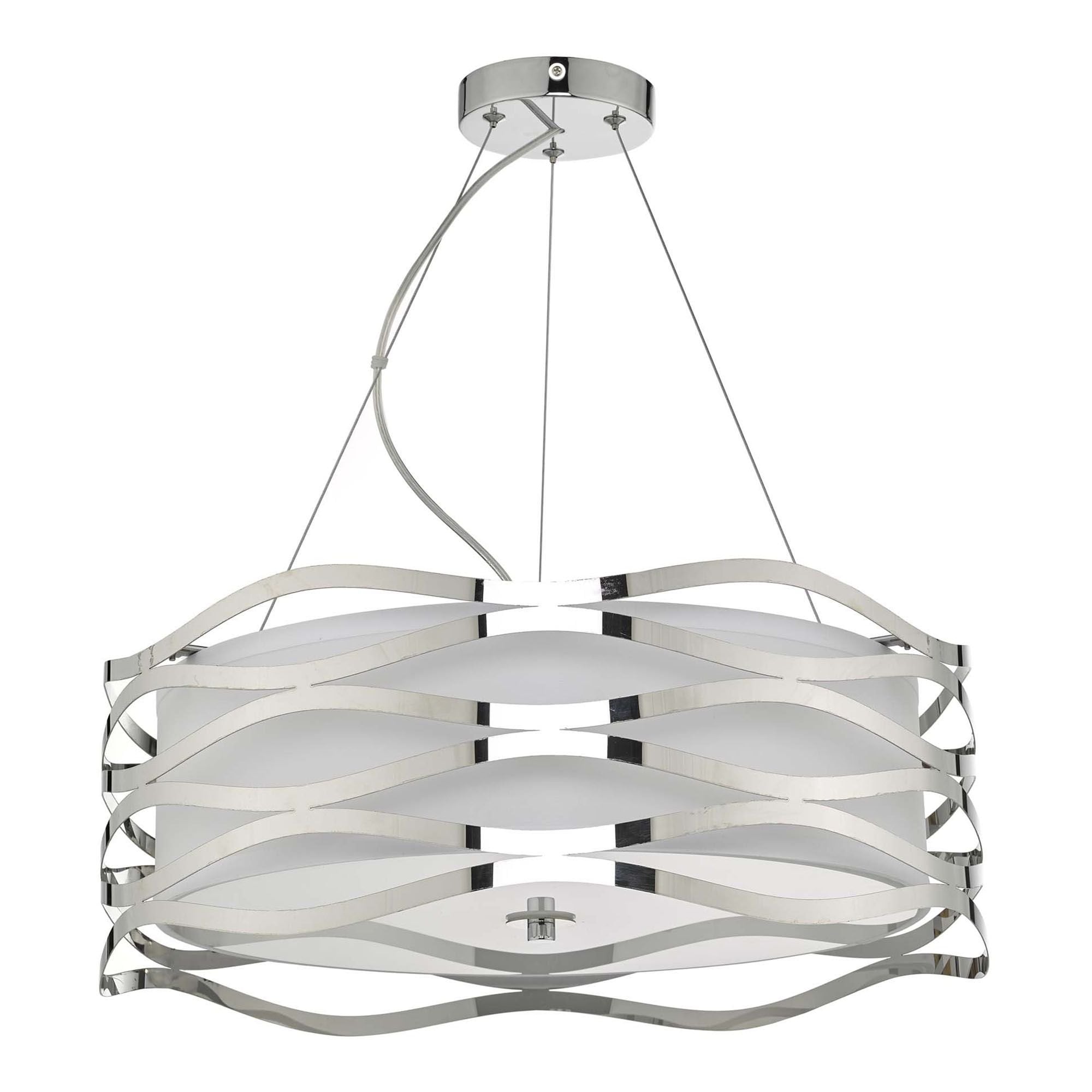 Mizella 3 Light Pendant Polished Chrome