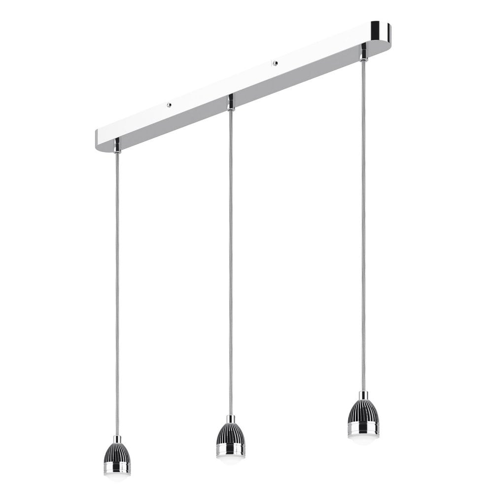 3lt Bar Modular Suspension Polished Chrome LED