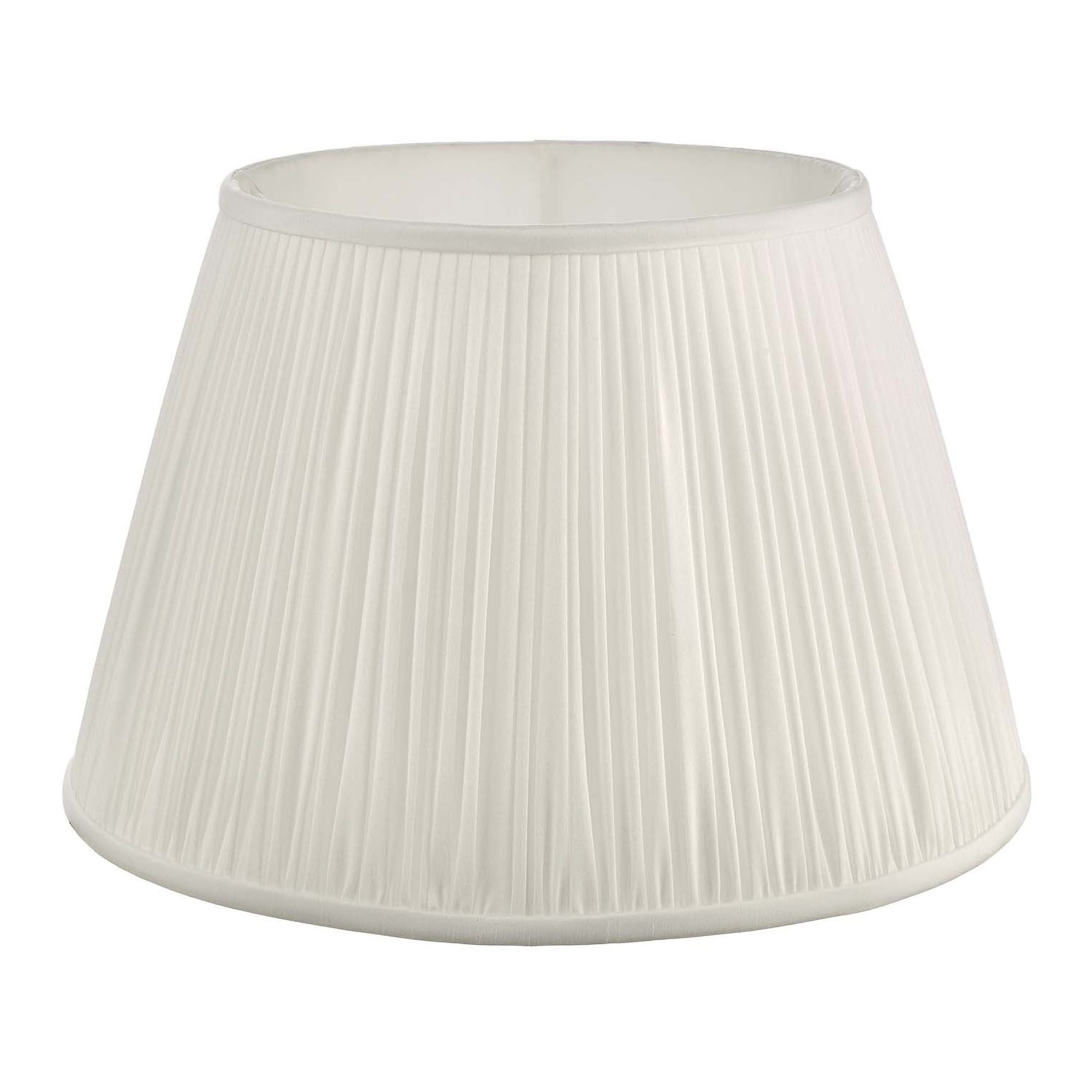 Ulyana Pleated Shade 40cm Ivory