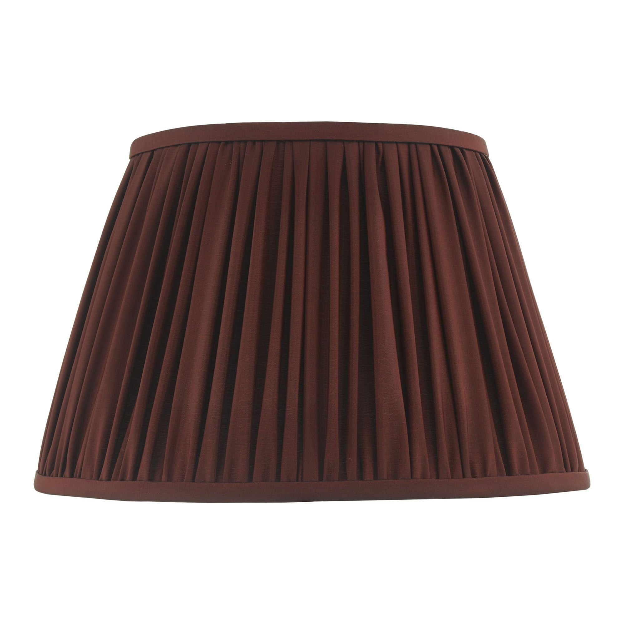 Ulyana Pleated Shade 40cm Burgundy