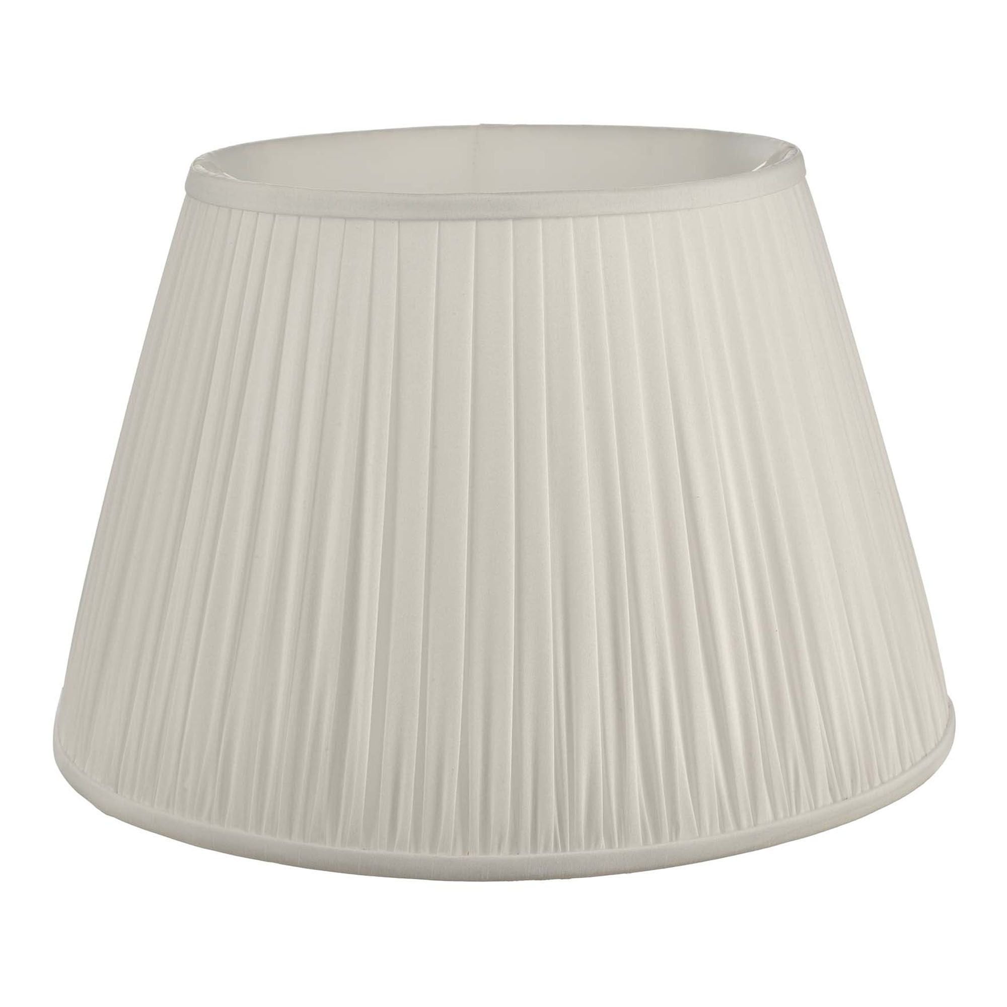 Ulyana Pleated Shade 45cm Ivory