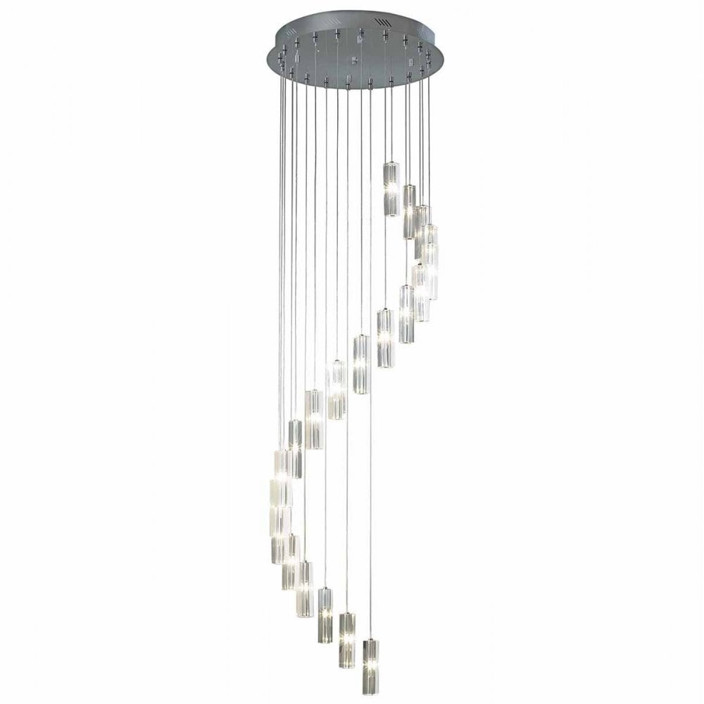 GALILEO 20lt Cluster LED Pendant Polished Chrome