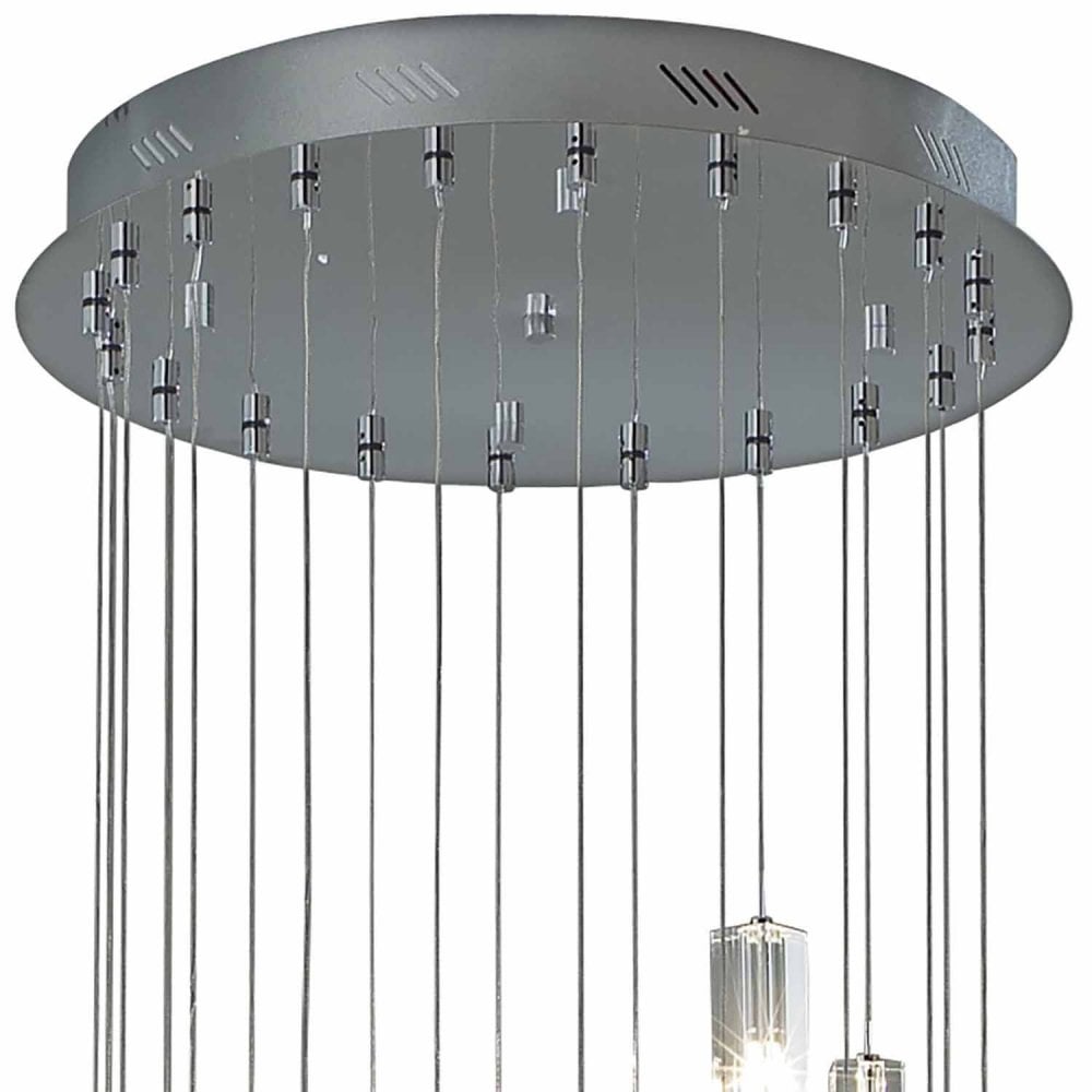 GALILEO 20lt Cluster LED Pendant Polished Chrome