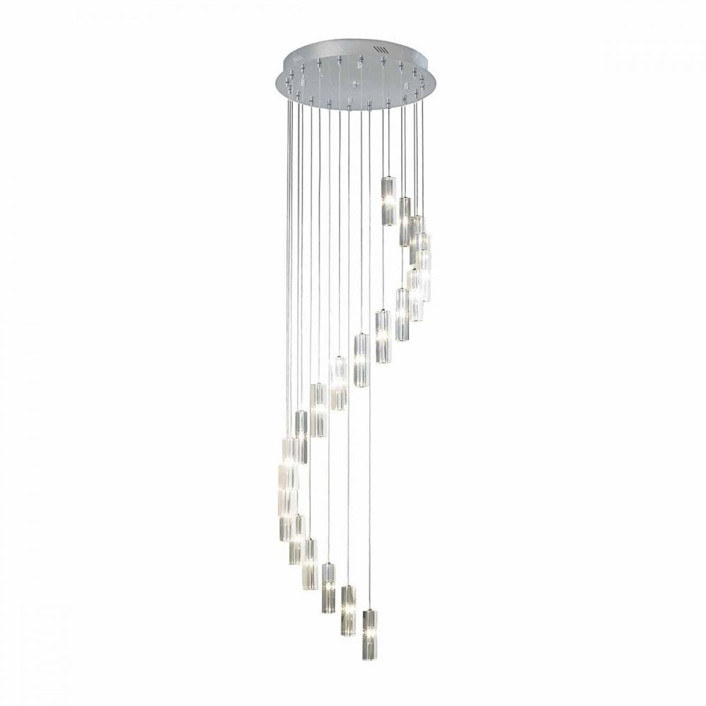 GALILEO 20lt Cluster LED Pendant Polished Chrome