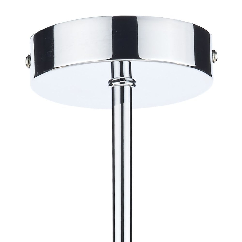 Watson 5 Light Semi Flush Polished Chrome Led