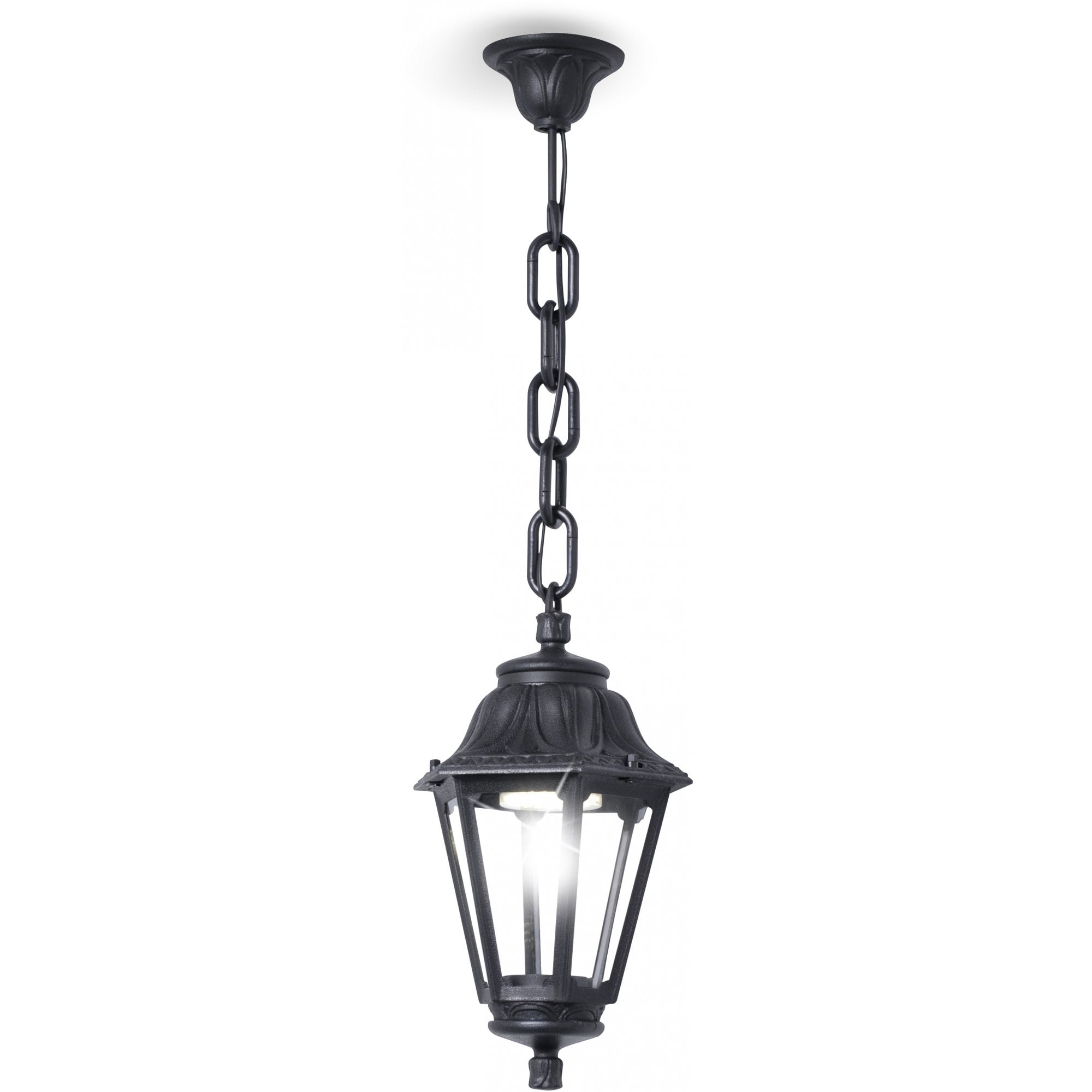 Anna Sichem E27 Chain Lantern Bk