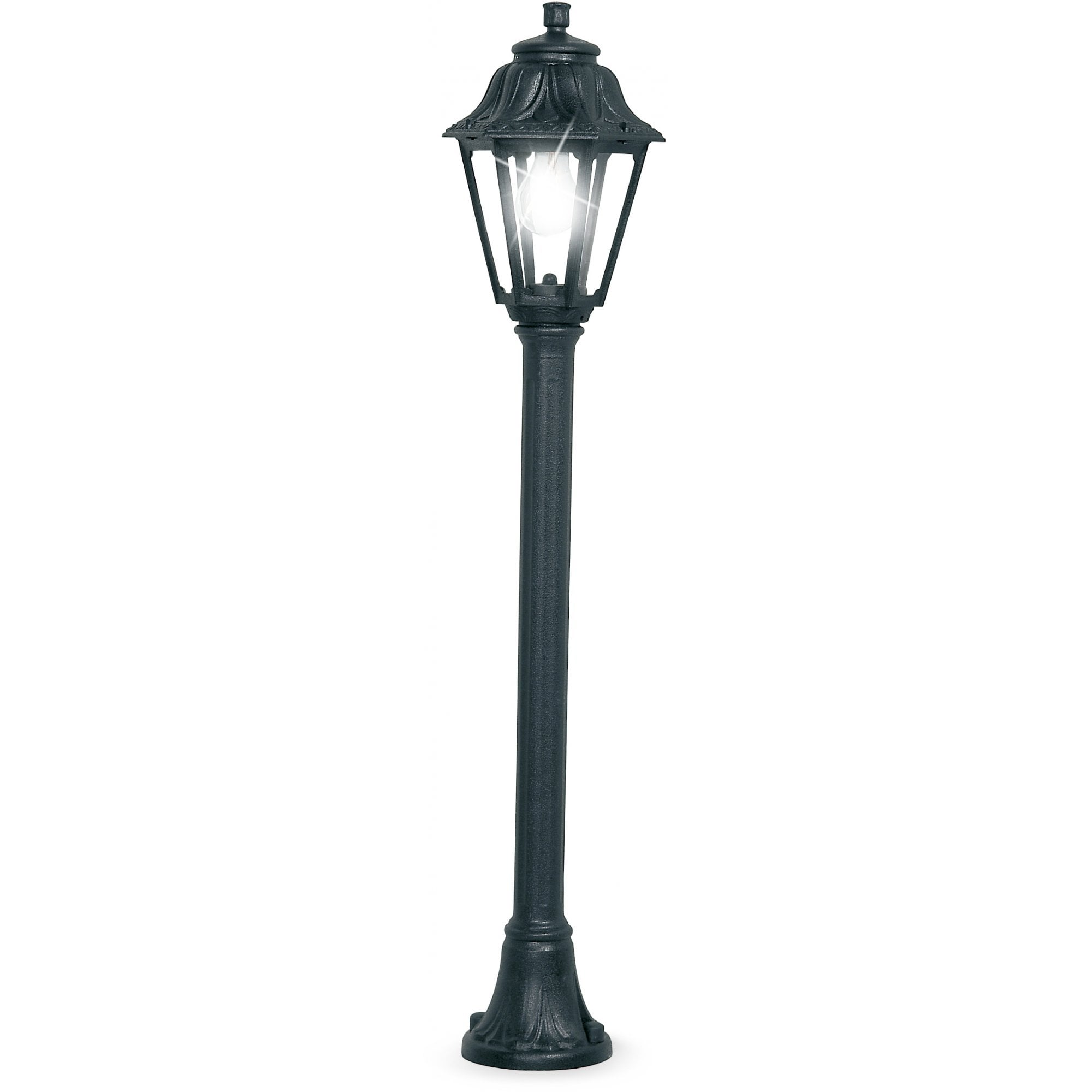 Anna Mizar 6W LED Post Lantern Black