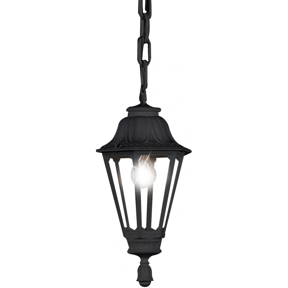 Rut Sichem E27 Chain Lantern Bk