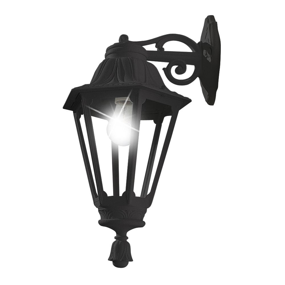 Rut Bisso 6W LED Wall Lantern Black