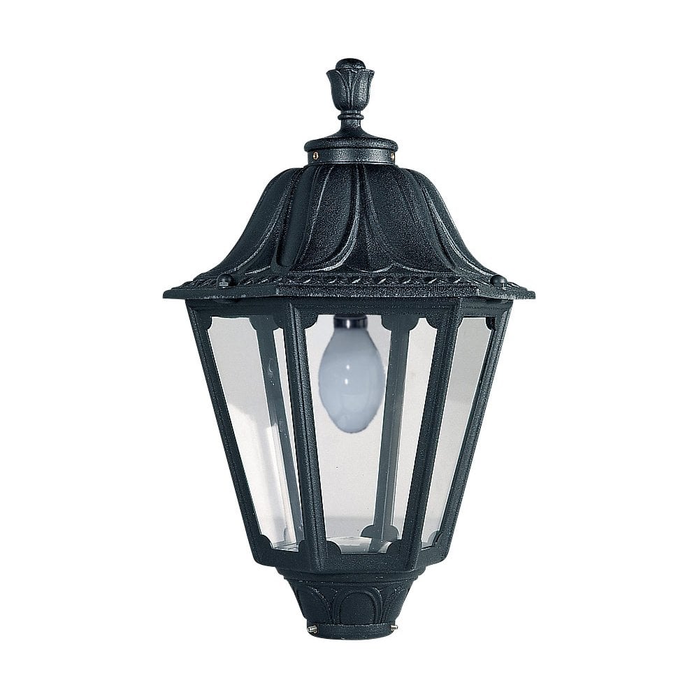 Noemi E27 IP55 Lantern Bk