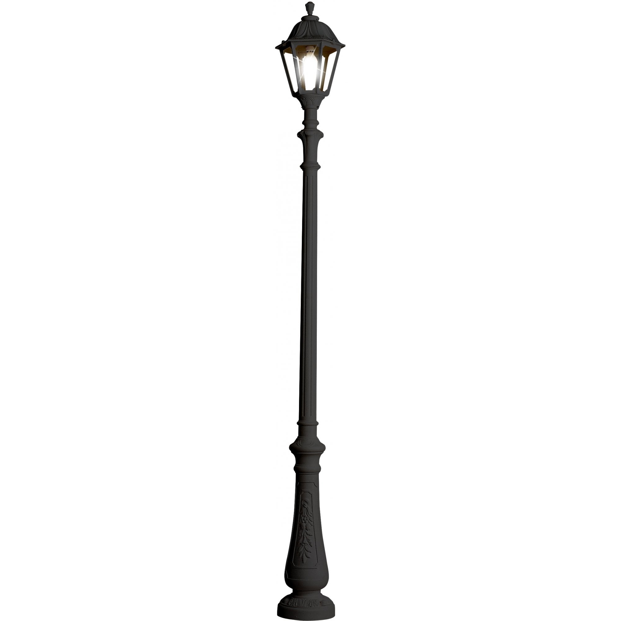 Noemi Nebo E27 Post Lantern Bk