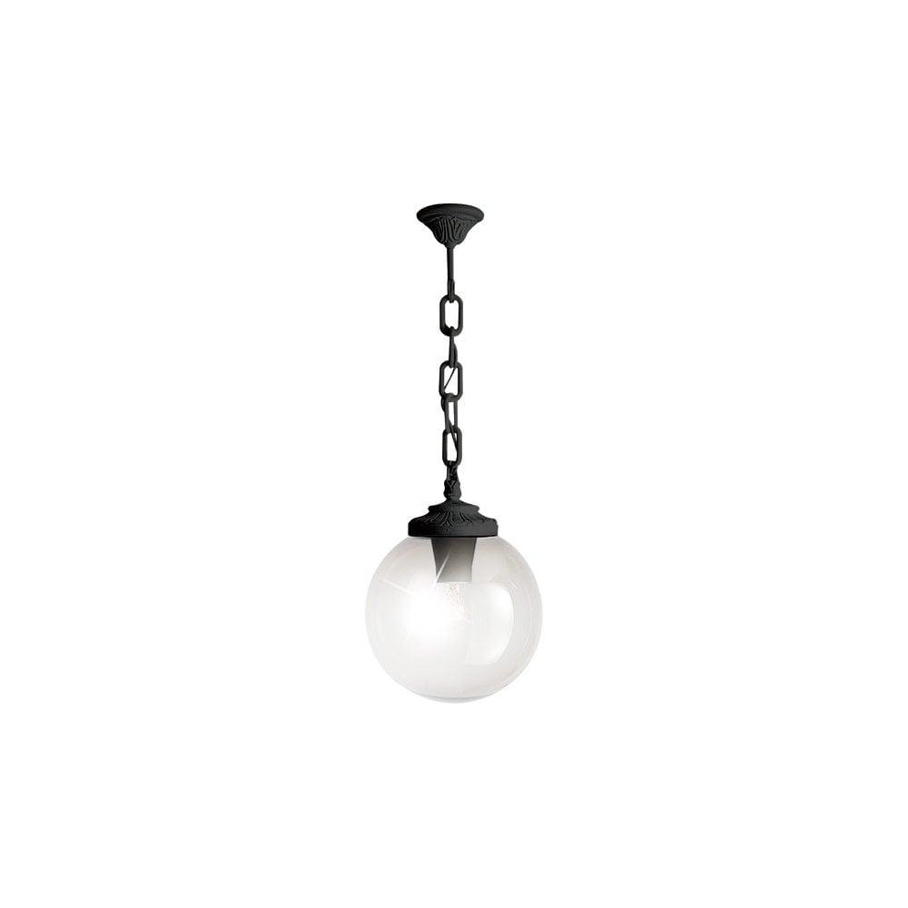 Globe 250 Sichem E27 Clear Chain Bk