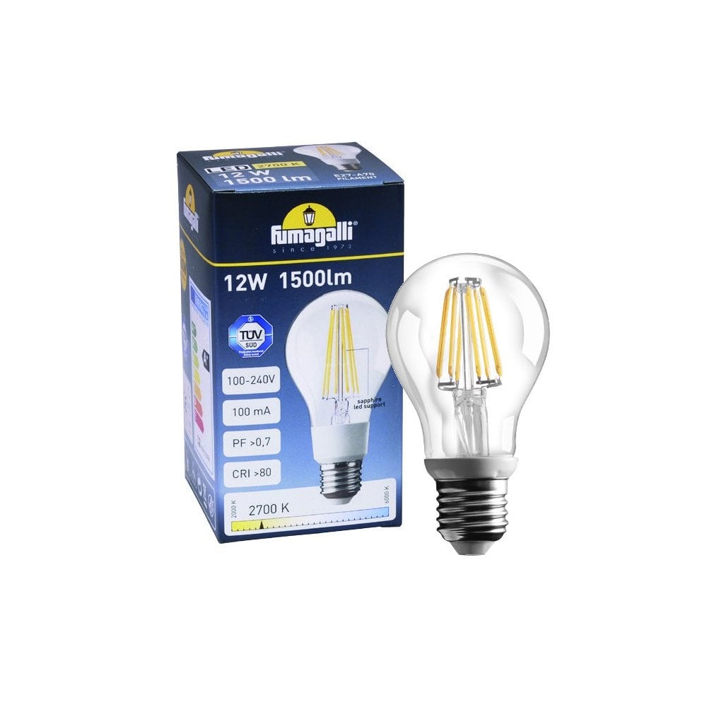 11W E27 LED Filament Lamp 4000K 1500lm