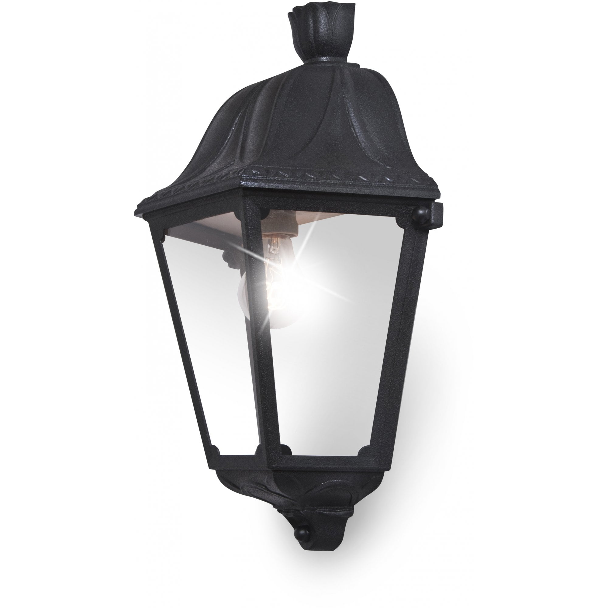 Daria E27 Large Half Lantern Bk