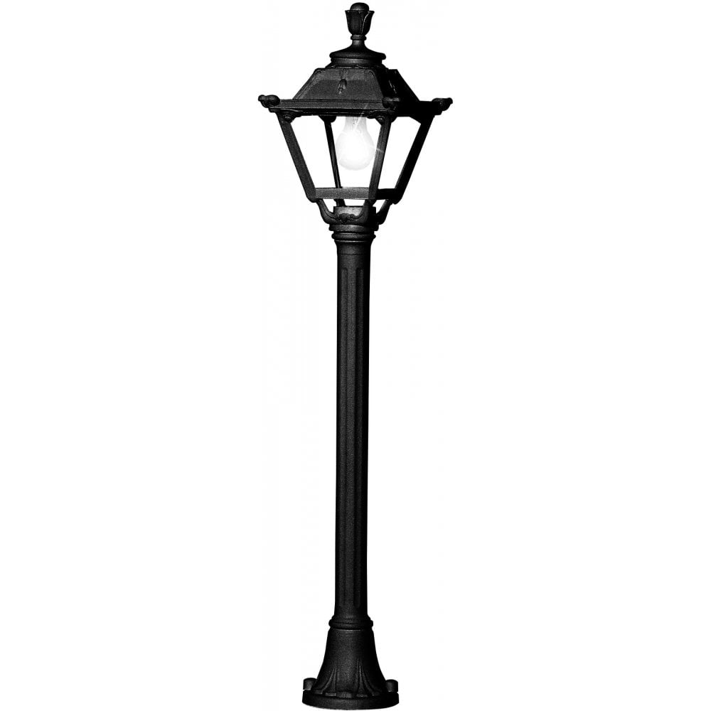 Golia Mizar E27 Post Lantern Bk