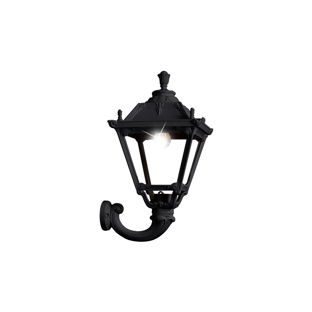 Tobia Ofir E27 Wall Lantern Bk