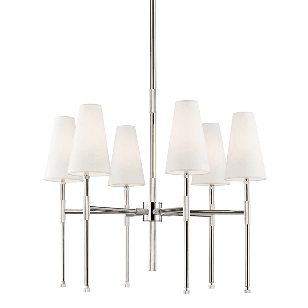 Bowery Polished Nickel Chandelier