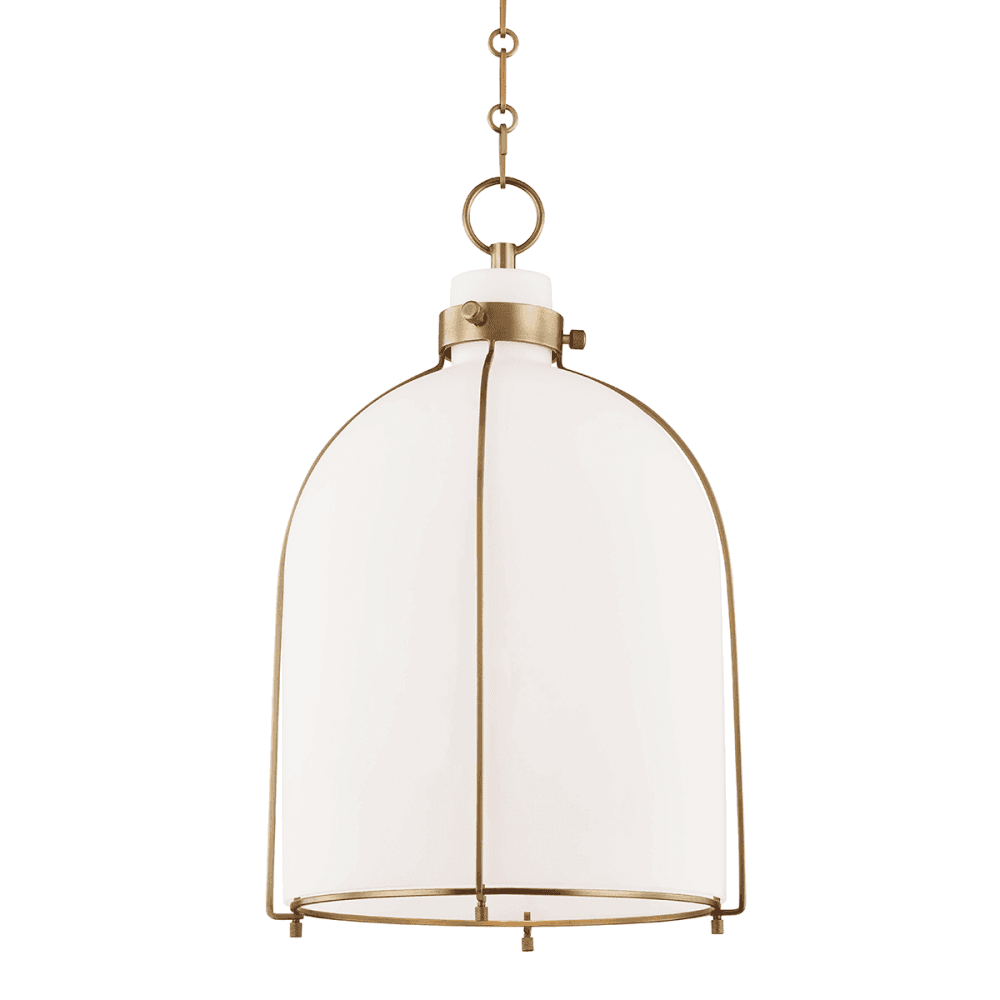 Eldridge Aged Brass Pendant