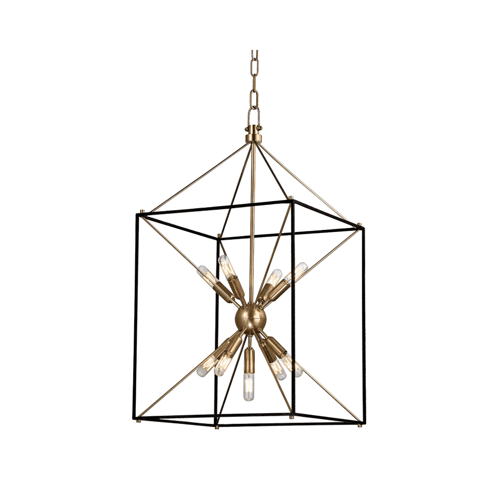 Glendale Aged Brass Pendant