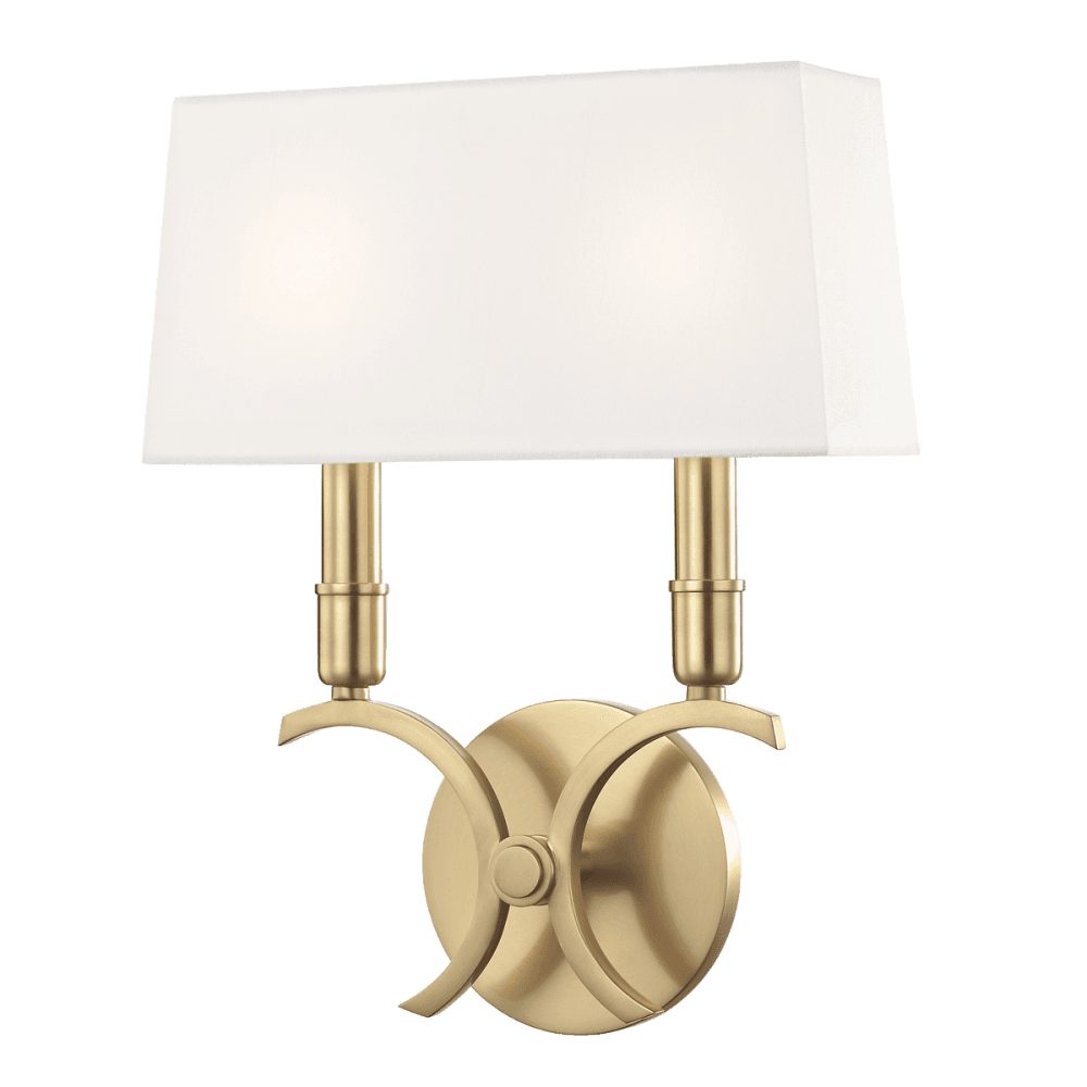 Gwen Aged Brass Wall Sconce