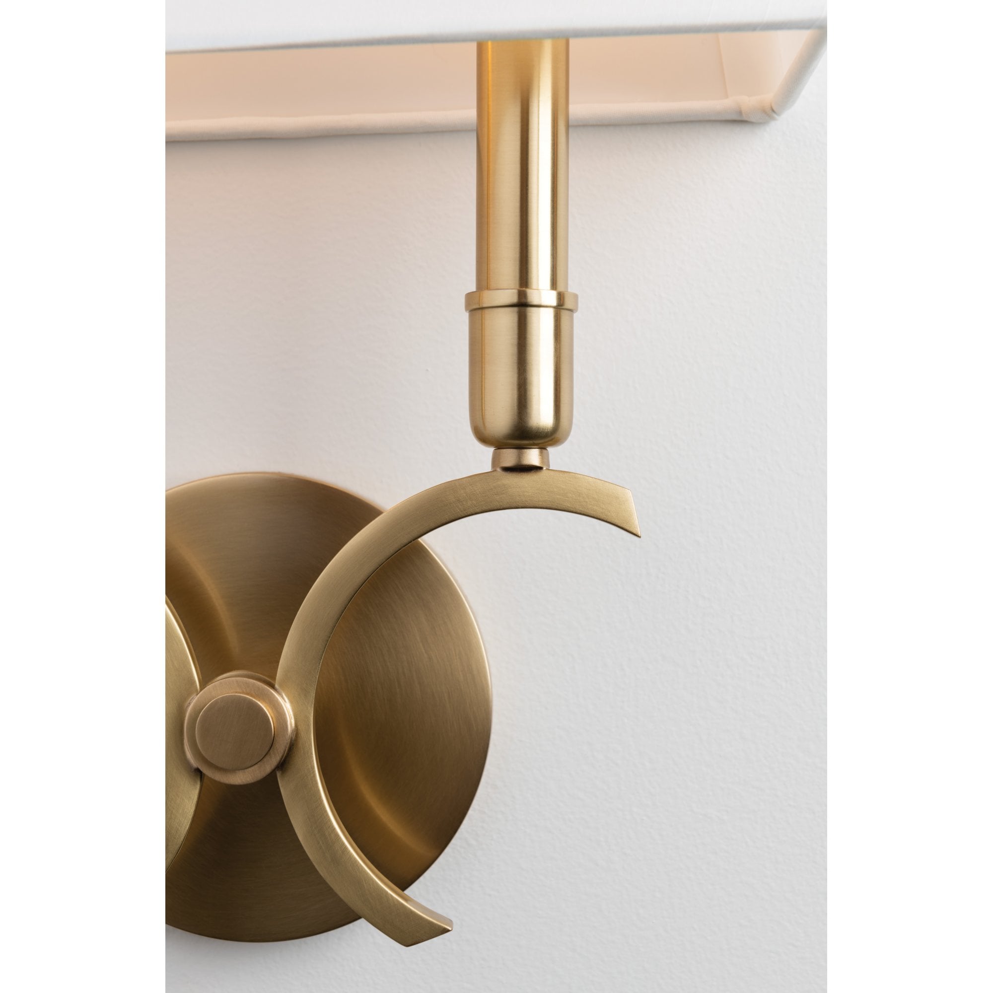 Gwen Aged Brass Wall Sconce