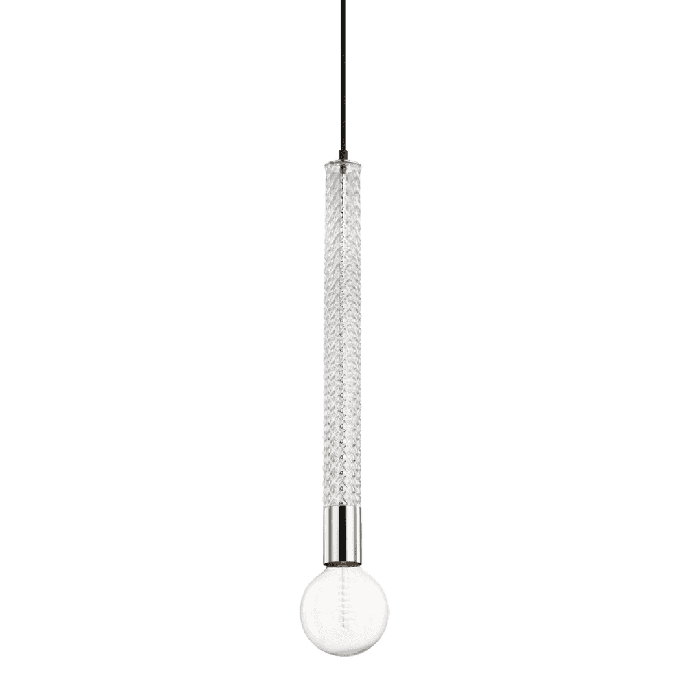 Pippin Polished Nickel Pendant