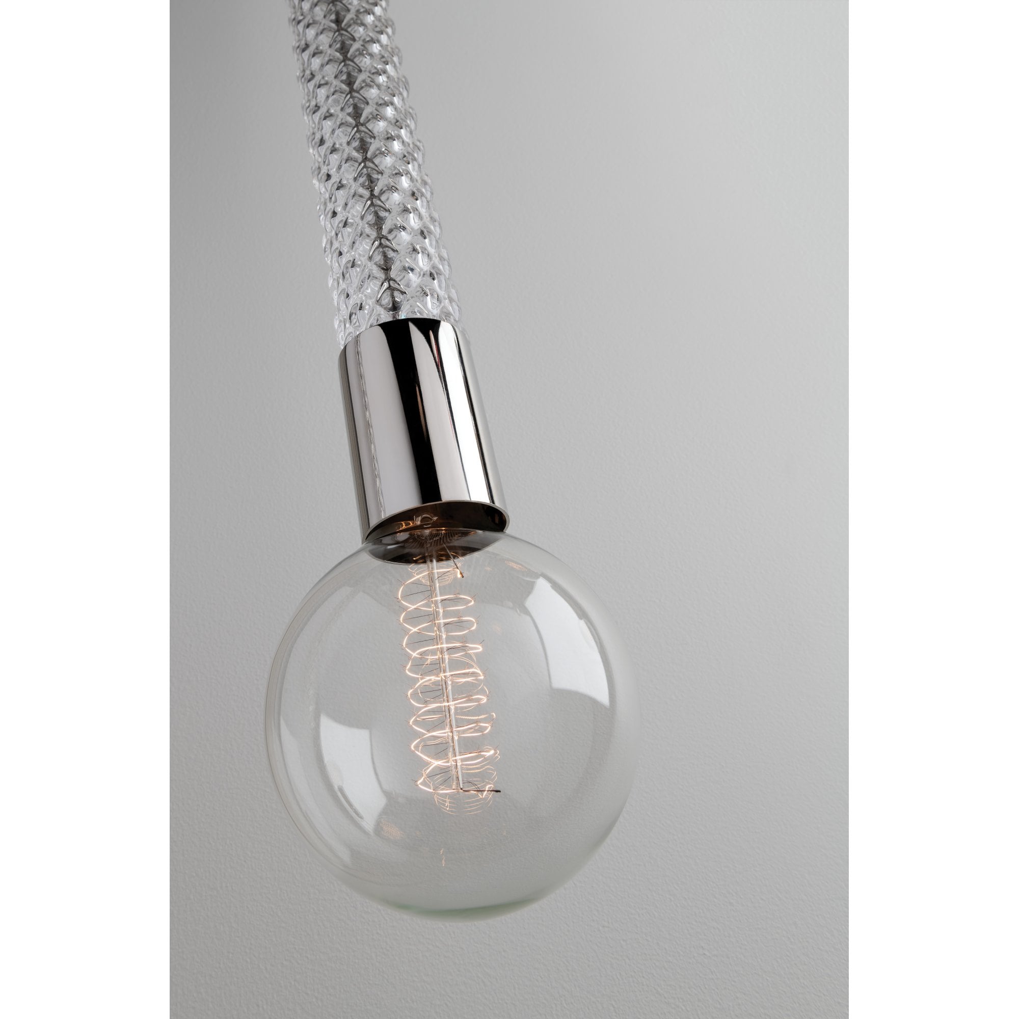 Pippin Polished Nickel Pendant