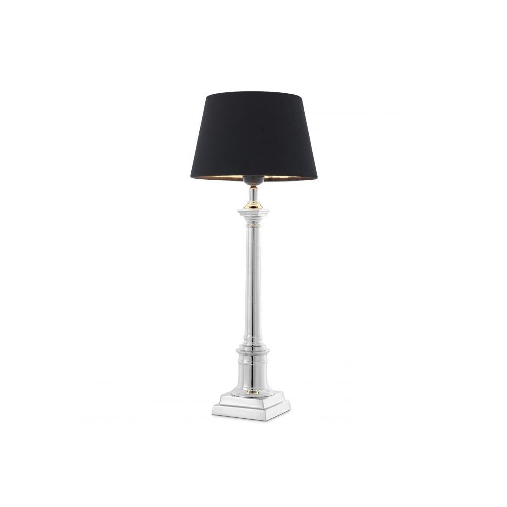 Table Lamp Cologne S, Nickel Finish