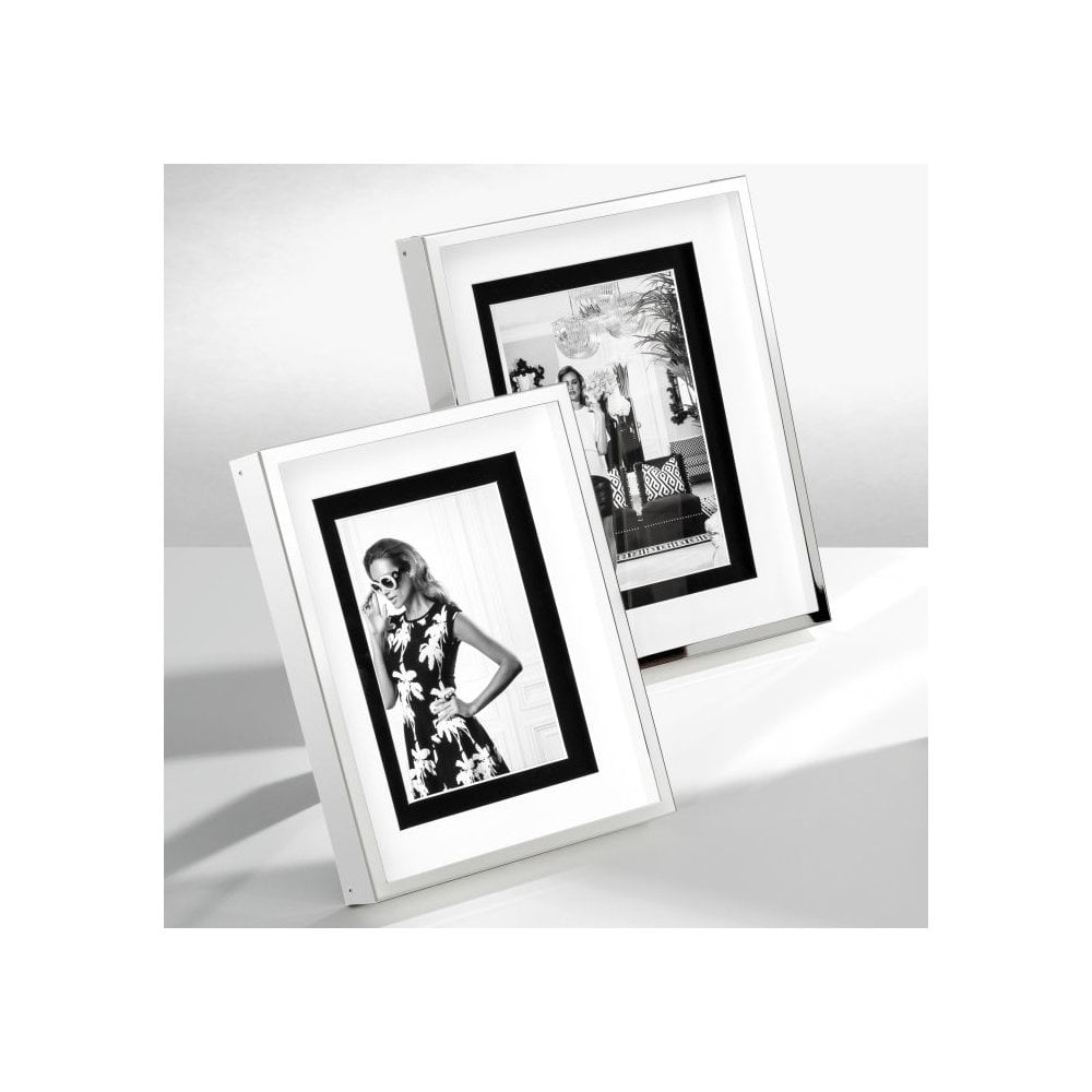 Picture Frame Gramercy S, Silver Plated, Clear Glass