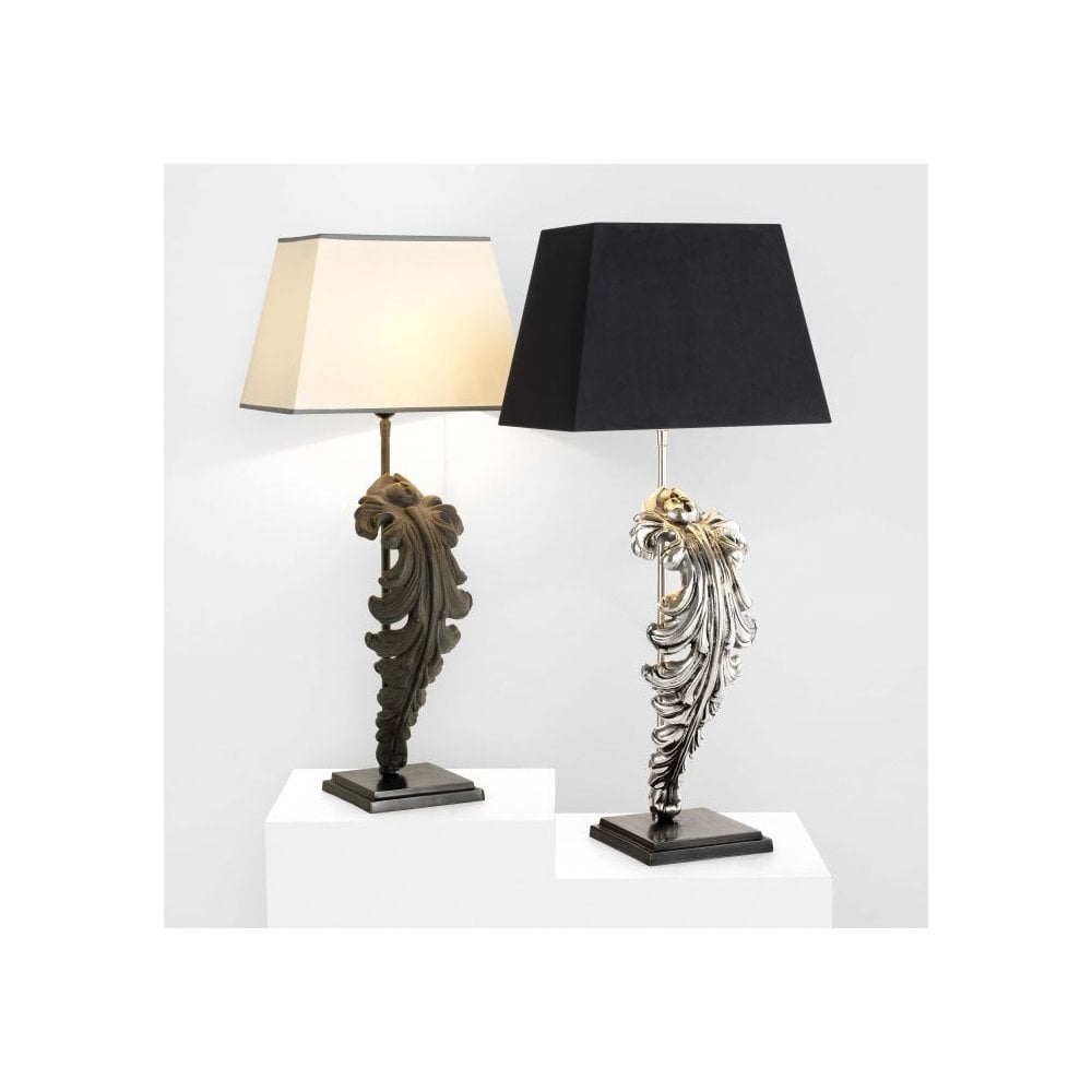 Table Lamp Beau Site S, Nickel Finish