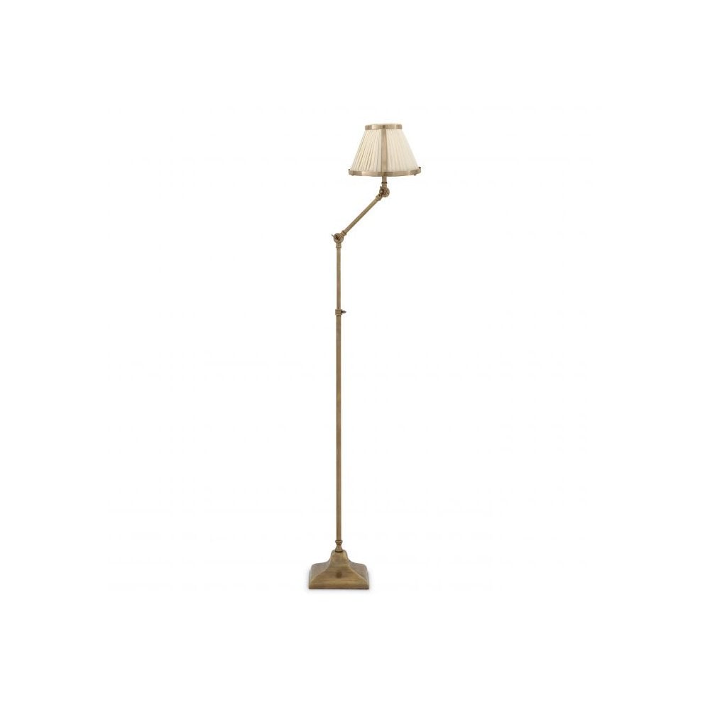 Floor Lamp Brunswick, Antique Brass Finish