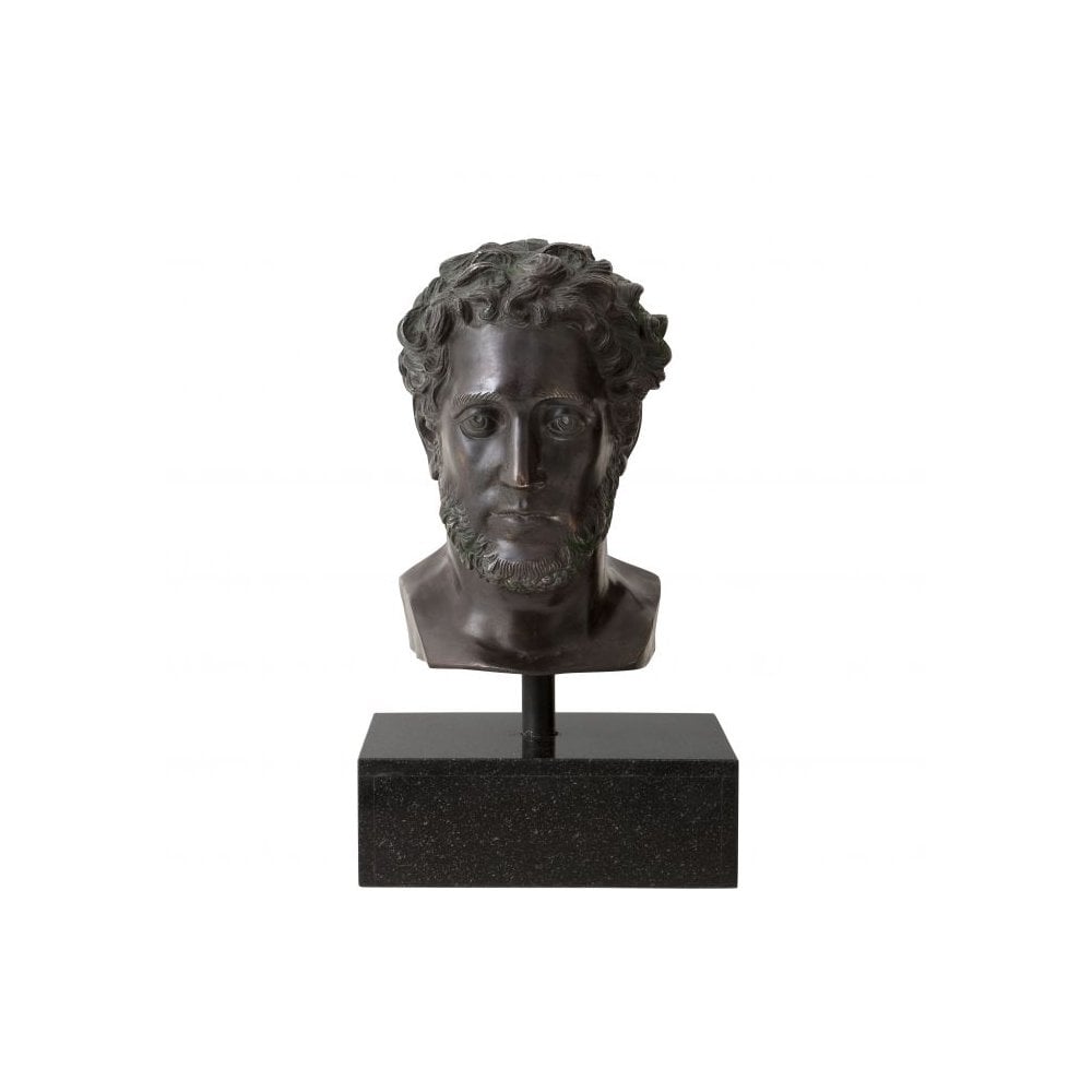 Head Alexandrie, Antique Bronze Finish, Granite Base