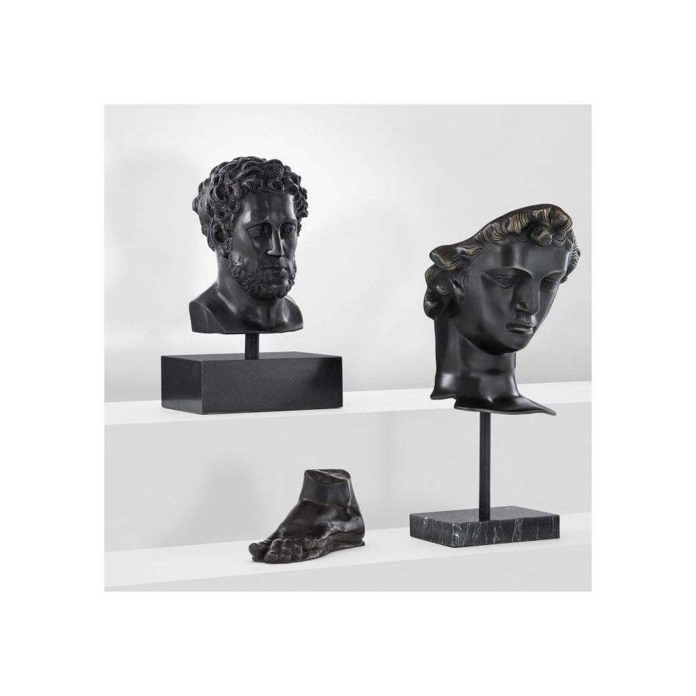 Head Alexandrie, Antique Bronze Finish, Granite Base