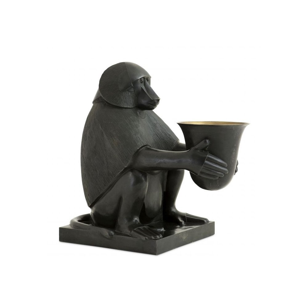 Art Deco Monkey, Bronze Patina