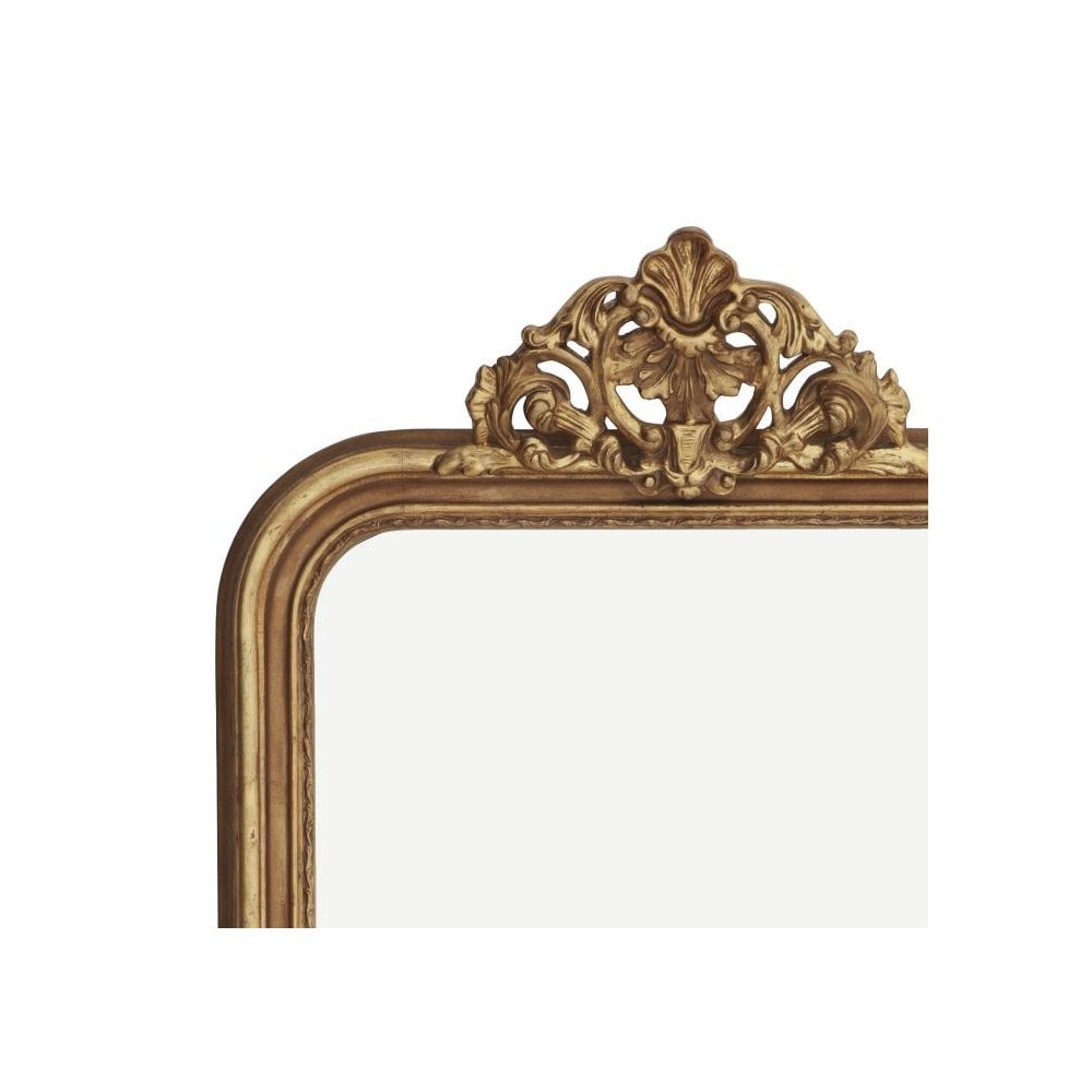 Mirror Boulogne Guilded, Antique Gold Leaf