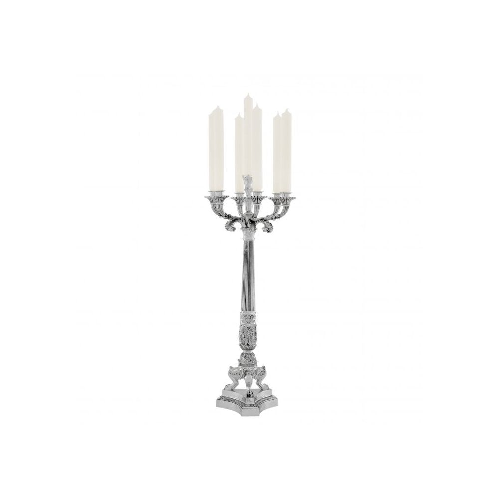 Candle Holder Jefferson, Silver Plated