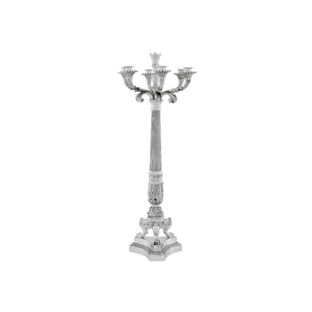 Candle Holder Jefferson, Silver Plated