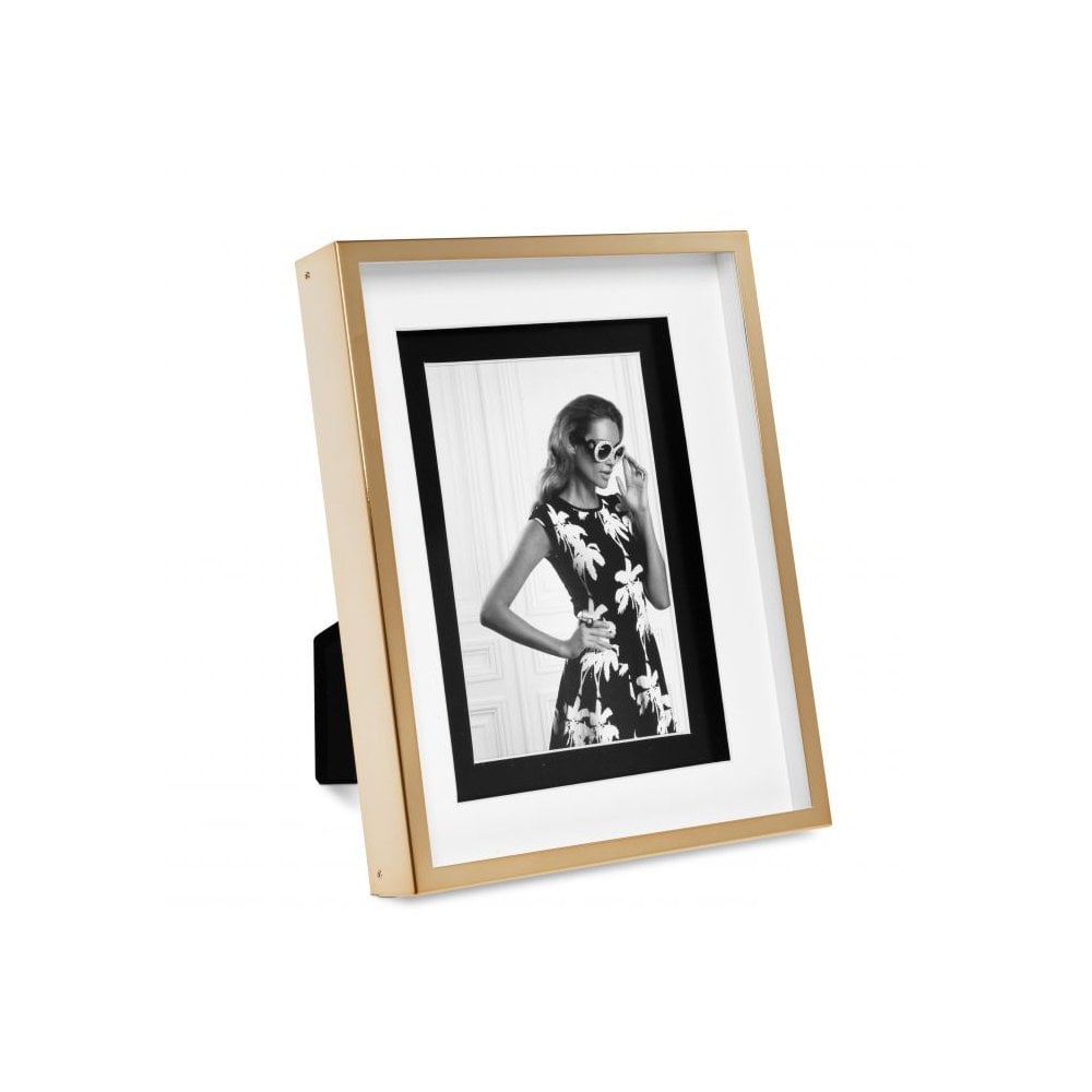 Picture Frame Gramercy S, Rose Gold Finish, Clear Glass