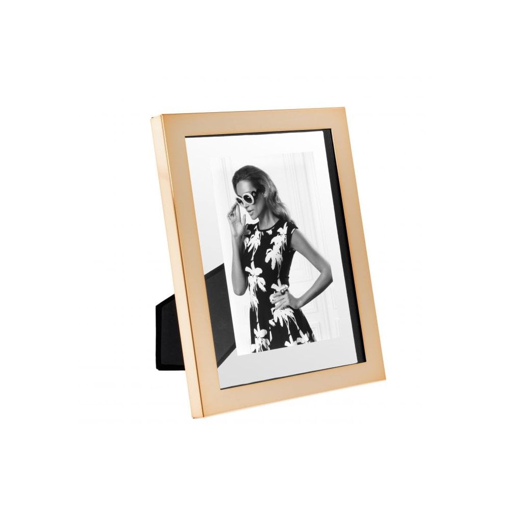 Picture Frame Brentwood S, Rose Gold Finish, Clear Glass