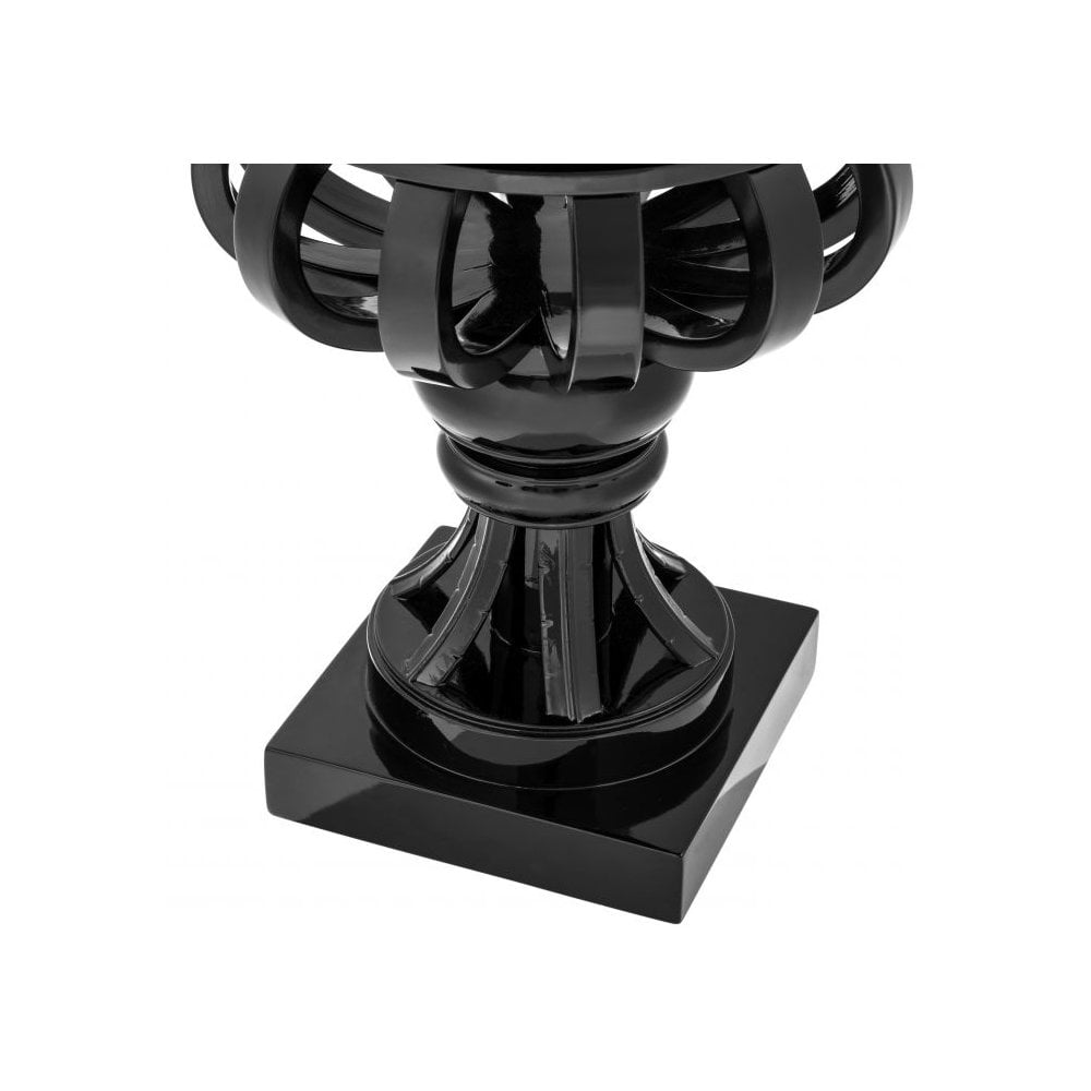 Planter Cypress Gardens, Piano Black Finish