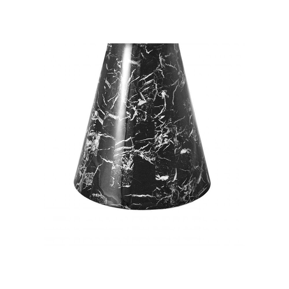 Dining Table Turner, Black Faux Marble