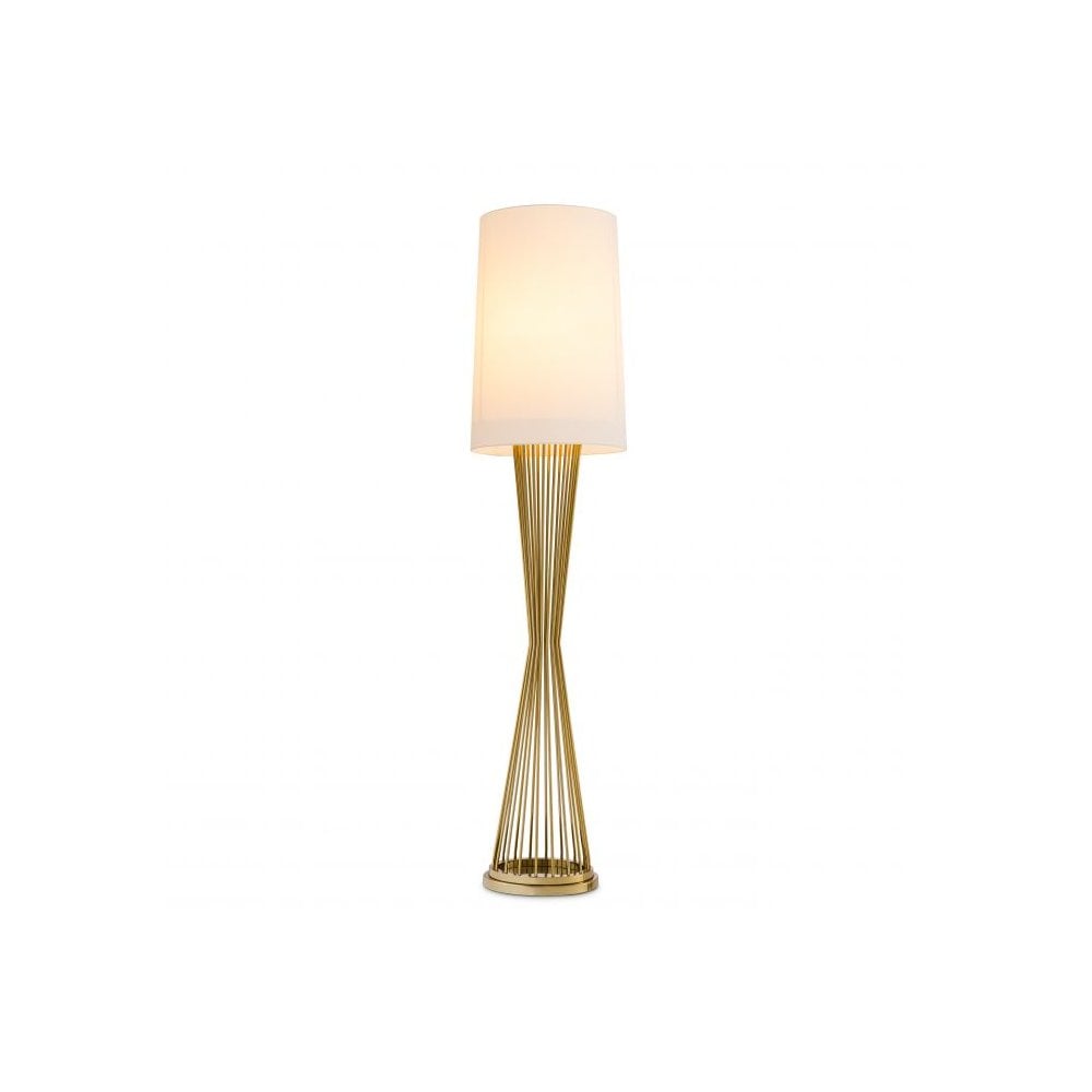 Floor Lamp Holmes, Gold Finish