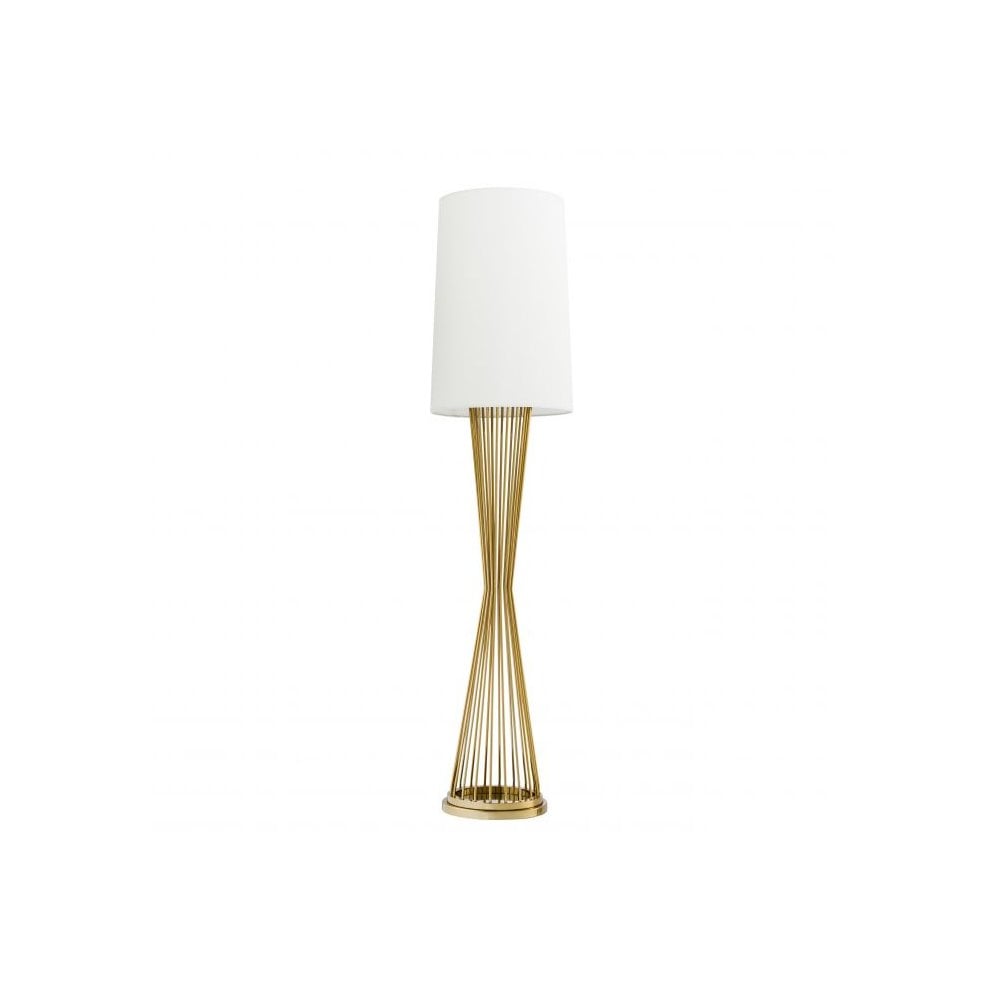 Floor Lamp Holmes, Gold Finish