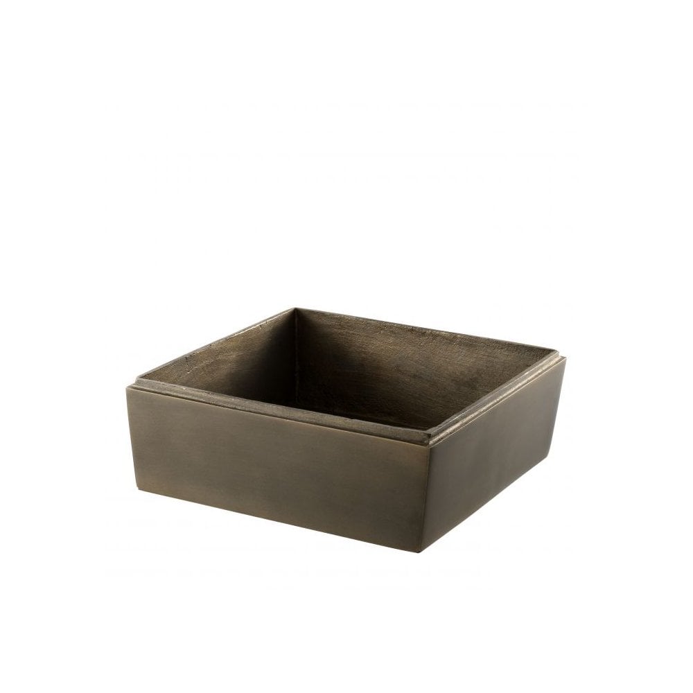 Ashtray Deluxe, Dark Antique Brass Finish