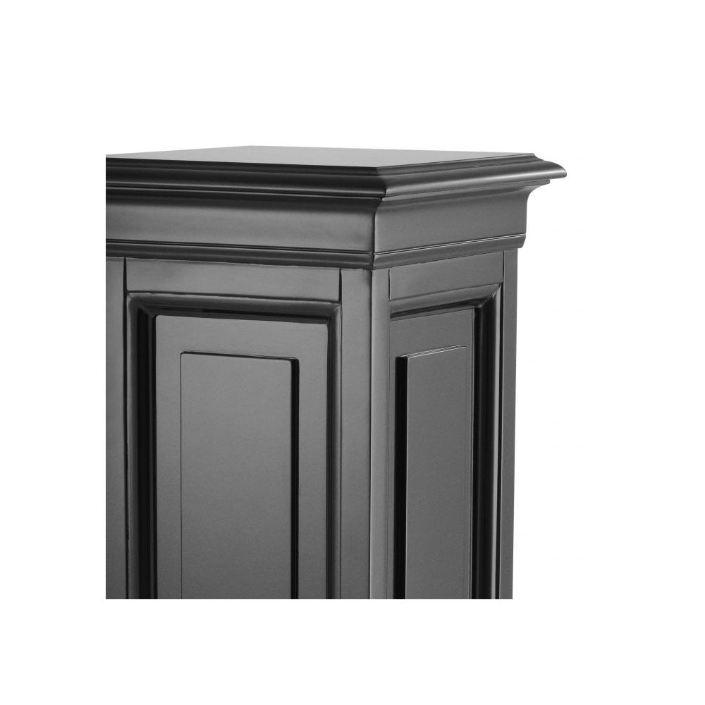 Column Salvatore M, Waxed Black Finish