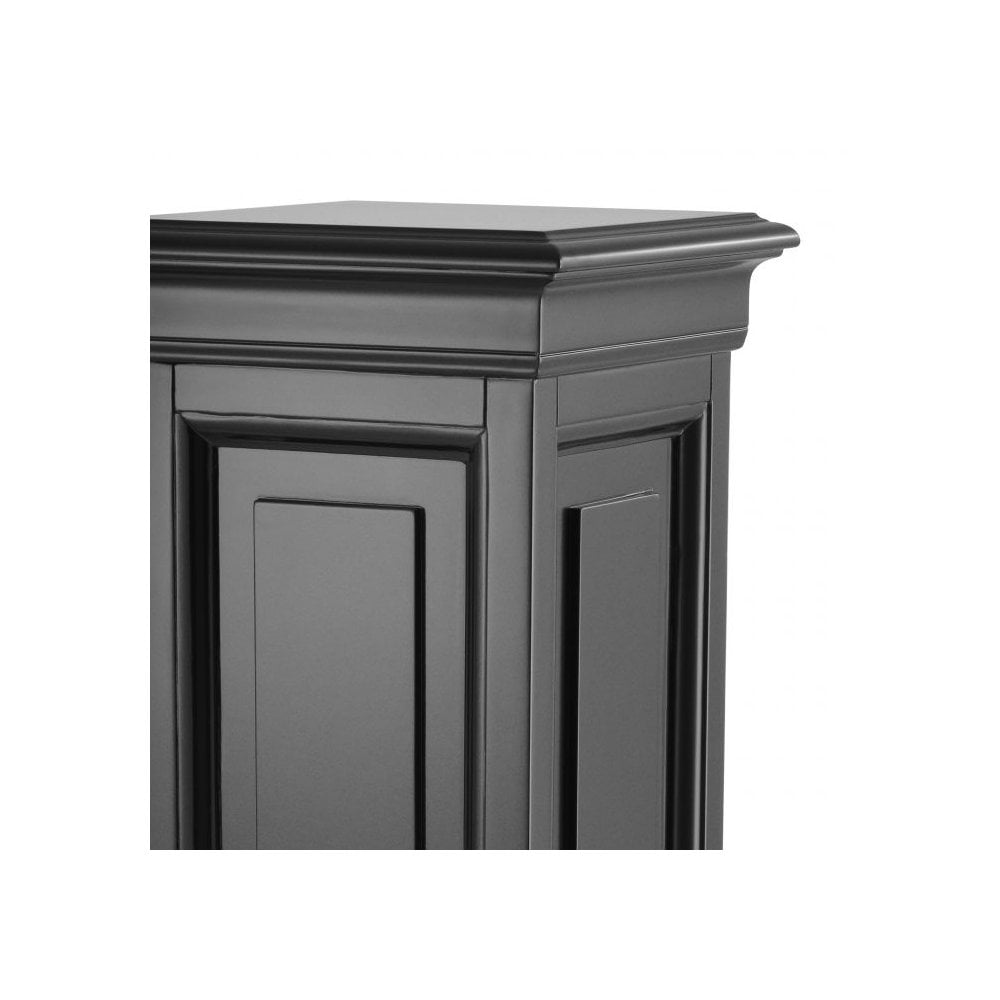 Column Salvatore L, Waxed Black Finish