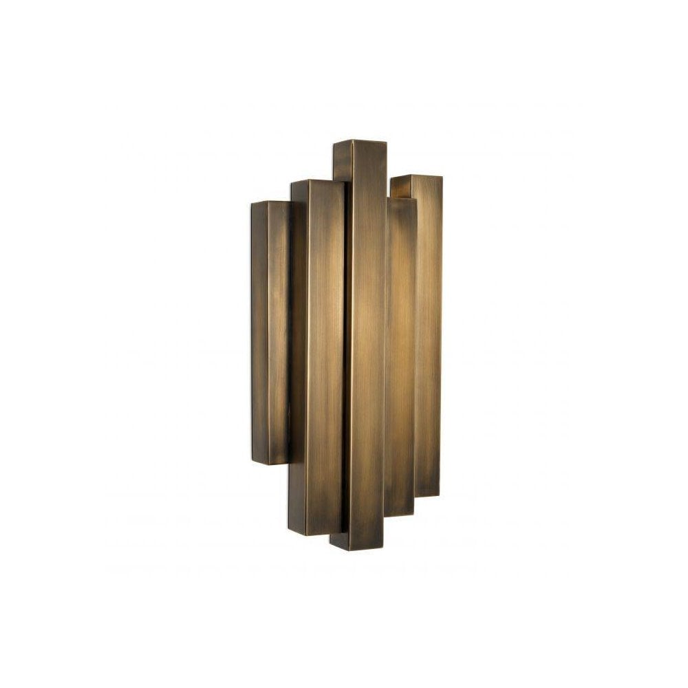 Wall Lamp Beau Rivage, Vintage Brass Finish