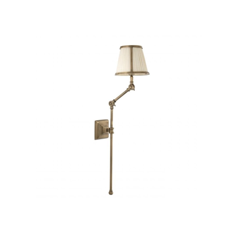 Wall Lamp Brunswick, Antique Brass Finish