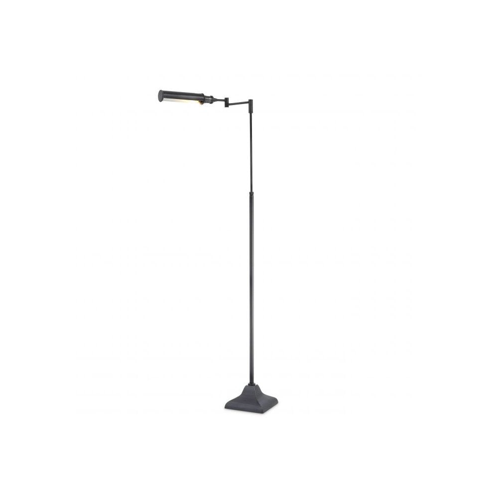 Floor Lamp Kingston, Bronze Finish, Swing Arm