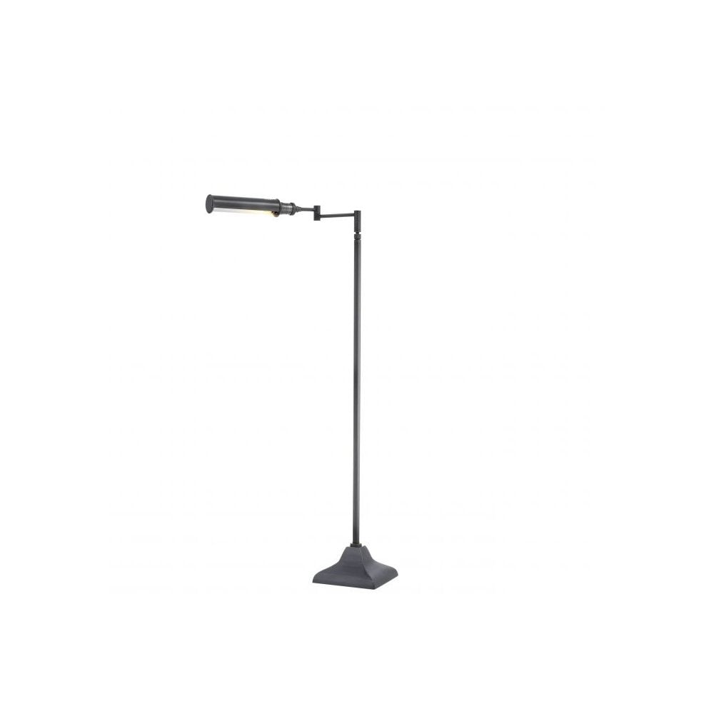 Floor Lamp Kingston, Bronze Finish, Swing Arm